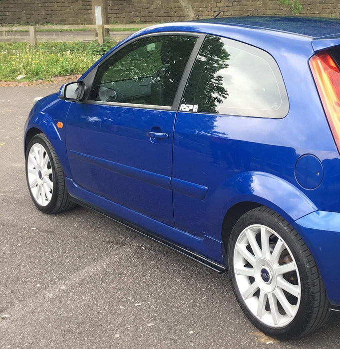 Mk6 fiesta st 150 side skirt splitters