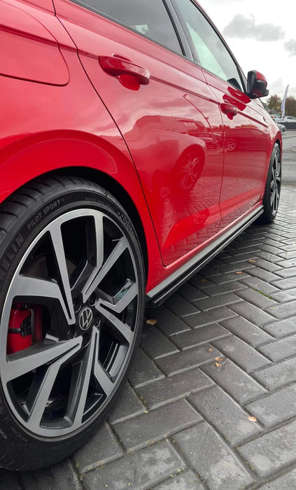 Volkswagen polo GTI 2018-2021 side skirt extensions