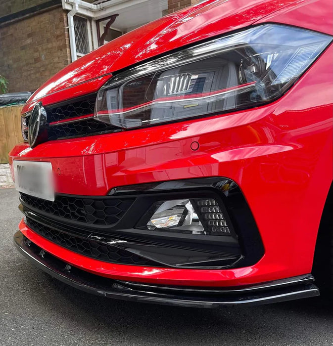 Volkswagen polo GTI 2018-2021 front splitter
