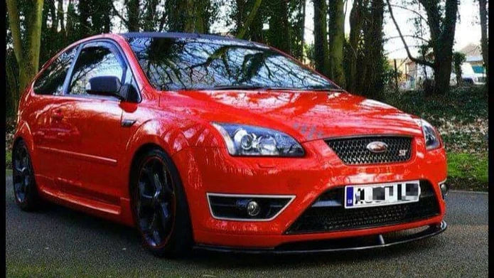 Focus ST Mk2 pre facelift V1 splitter low line kit
