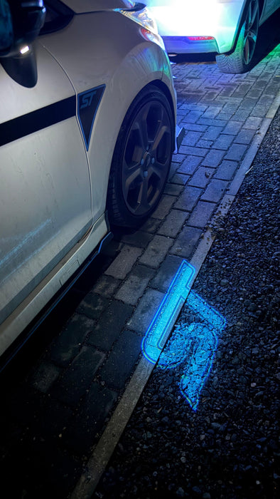 Ford Fiesta MK7 / MK7.5 - ST Logo Projector Puddle Light Replacement Units (Multiple Colours) 2013-2017