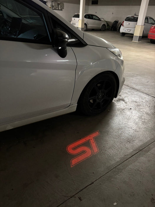 Ford Fiesta MK7 / MK7.5 - ST Logo Projector Puddle Light Replacement Units (Multiple Colours) 2013-2017