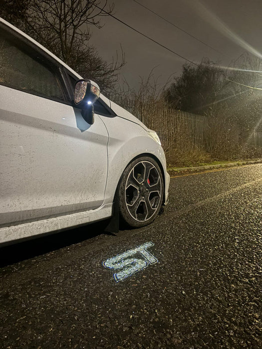 Ford Fiesta MK7 / MK7.5 - ST Logo Projector Puddle Light Replacement Units (Multiple Colours) 2013-2017