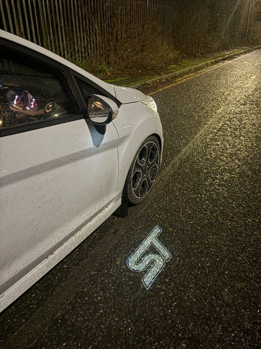 Ford Fiesta MK7 / MK7.5 - ST Logo Projector Puddle Light Replacement Units (Multiple Colours) 2013-2017