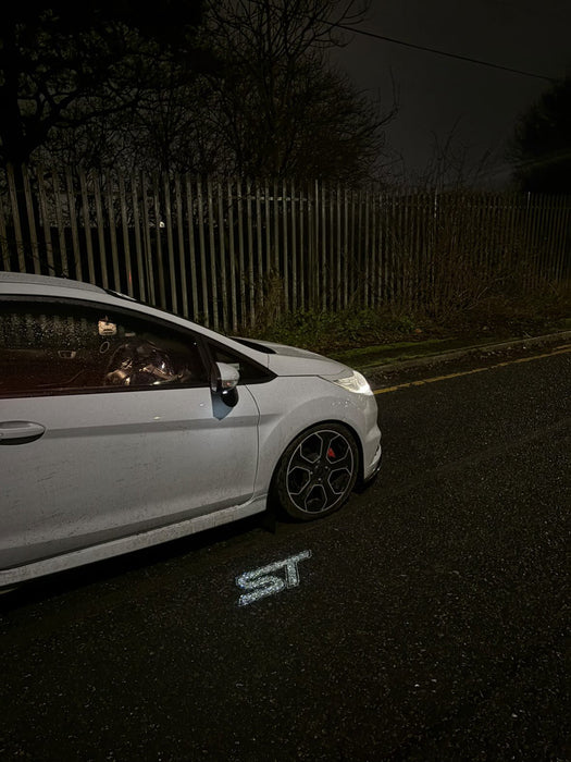 Ford Fiesta MK7 / MK7.5 - ST Logo Projector Puddle Light Replacement Units (Multiple Colours) 2013-2017