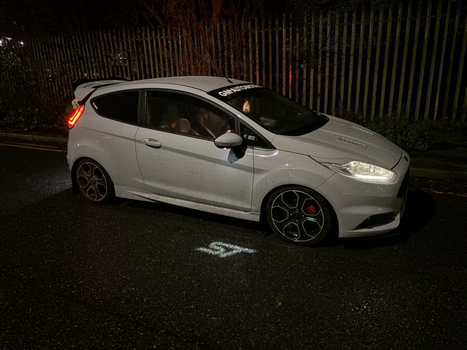 Ford Fiesta MK7 / MK7.5 - ST Logo Projector Puddle Light Replacement Units (Multiple Colours) 2013-2017