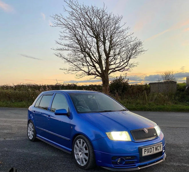 Fabia Mk1 VRS front splitter RSP stores